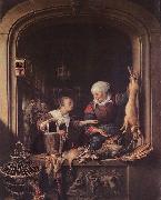 Gerard Dou A Poulterer's Shop oil painting artist